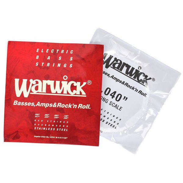 Warwick Red Strings 8 M 017/40-045/100