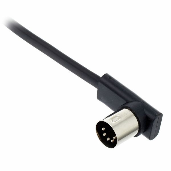 Rockboard Flat MIDI Cable 1000cm Black