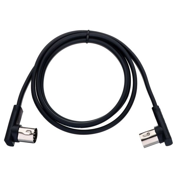 Rockboard Flat MIDI Cable 100cm Black