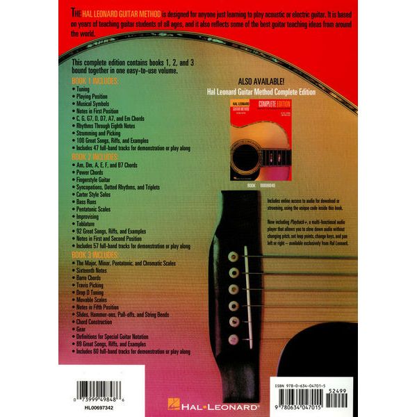 Hal Leonard Guitar Method Complete Edition + Audio - Will Schmid, Greg Koch  - Compra Livros ou ebook na