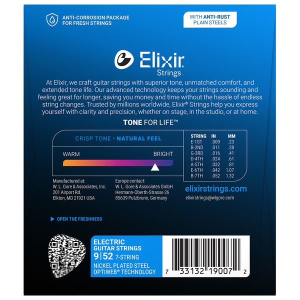 Elixir Optiweb 19007 Super Light 7