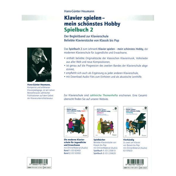 Schott Klavier Hobby Spielbuch 2