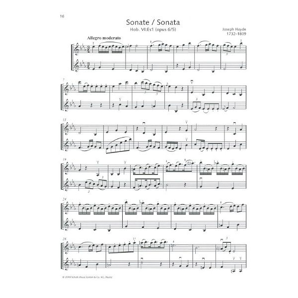 Schott Violin Duets
