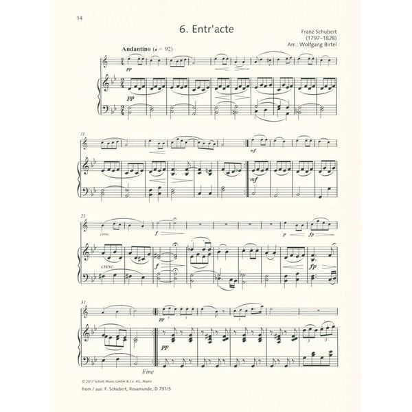 Schott Easy Concert Pieces Clarinet 2