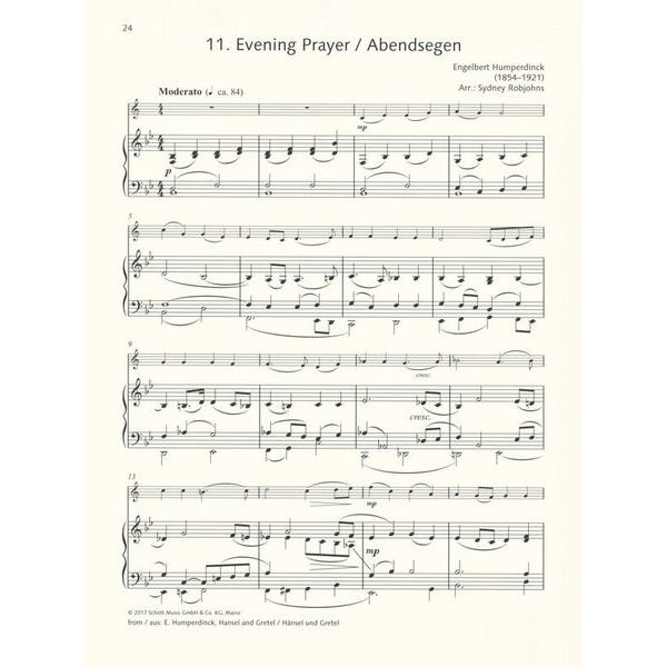 Schott Easy Concert Pieces Clarinet 2
