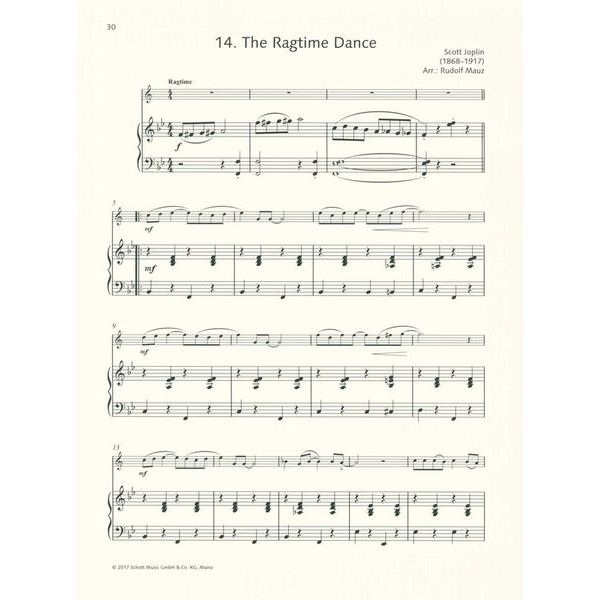 Schott Easy Concert Pieces Clarinet 2
