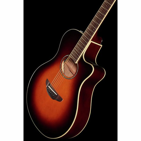 Yamaha APX600 Thinline Acoustic Guitar - Old Violin Sunburst - Huber Breese  Music