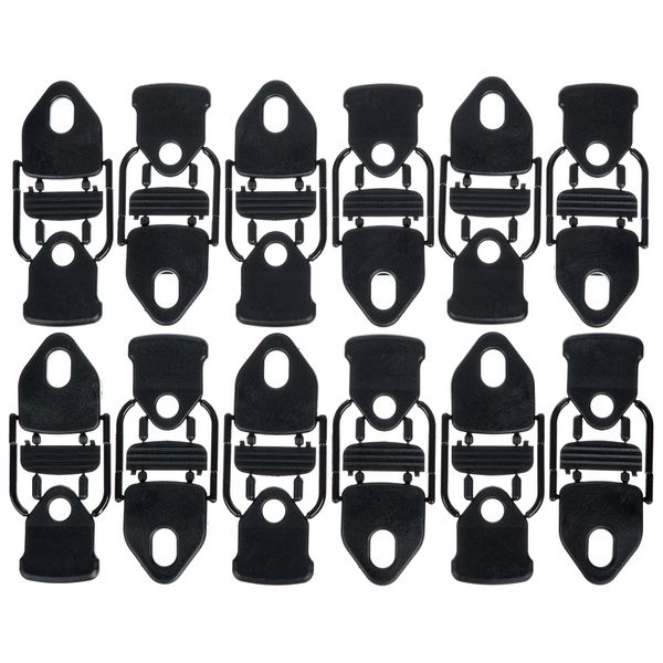 Holdon Mini Clip Black 12pcs Pack