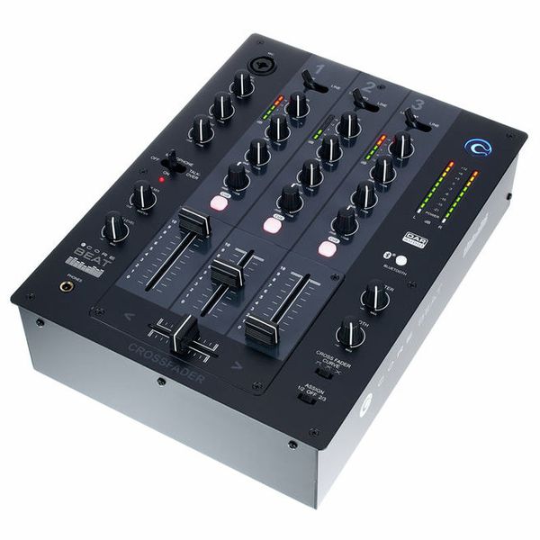 Mini Table de Mixage DJ Mixer 4 Canaux USB Interface Bluetooth XLR RCA  Studio
