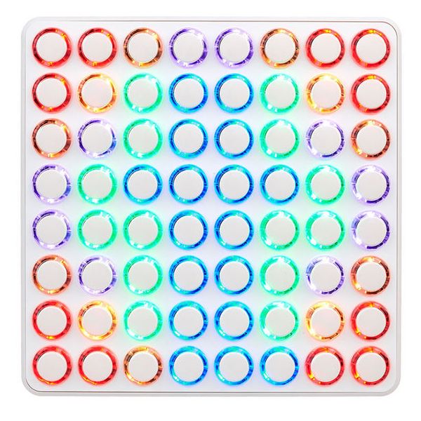 DJ Techtools Midi Fighter 64 white
