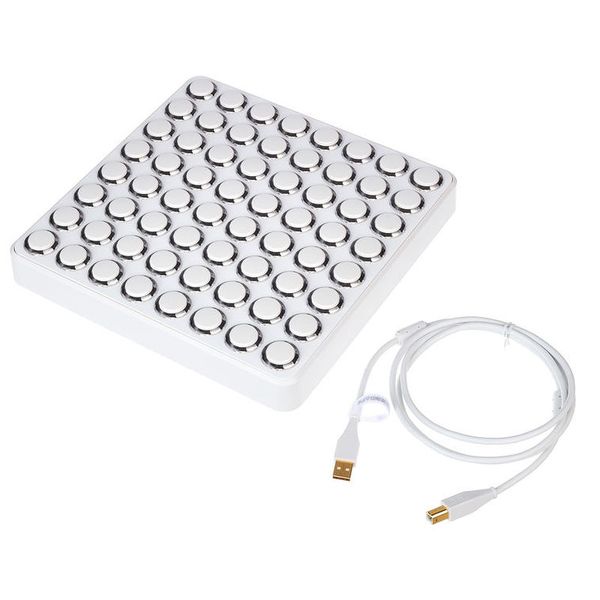 DJ Techtools Midi Fighter 64 white
