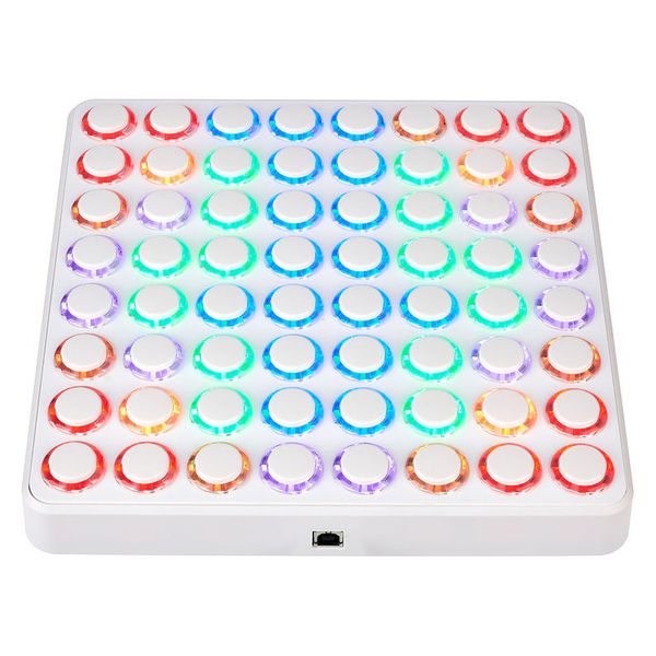 DJ Techtools Midi Fighter 64 white