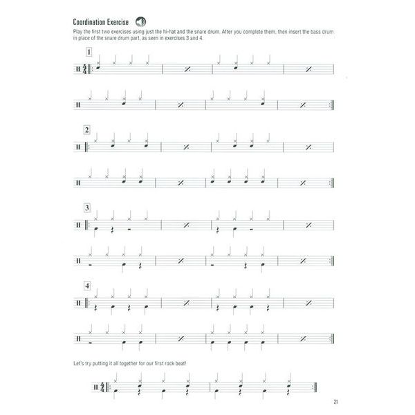 Hal Leonard Drumset Method - Complete