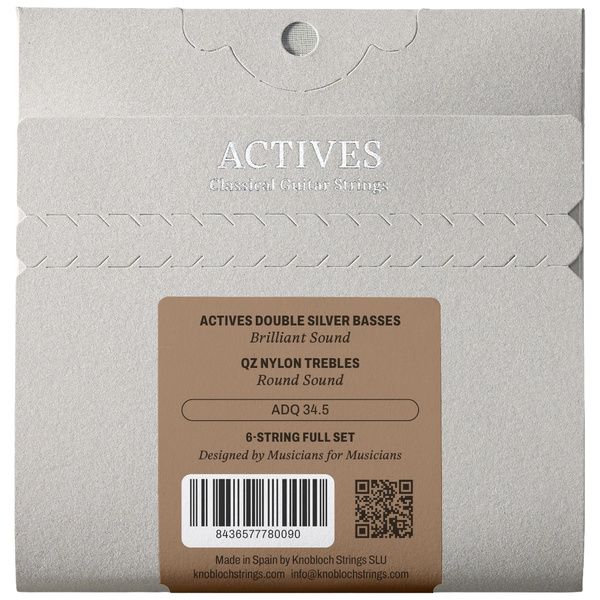 Knobloch Strings Double Silver Nylon 500ADQ