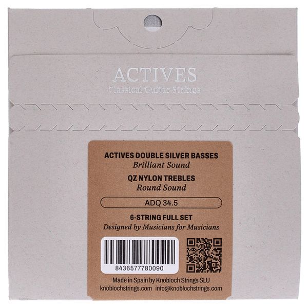 Knobloch Strings Double Silver Nylon 500ADQ