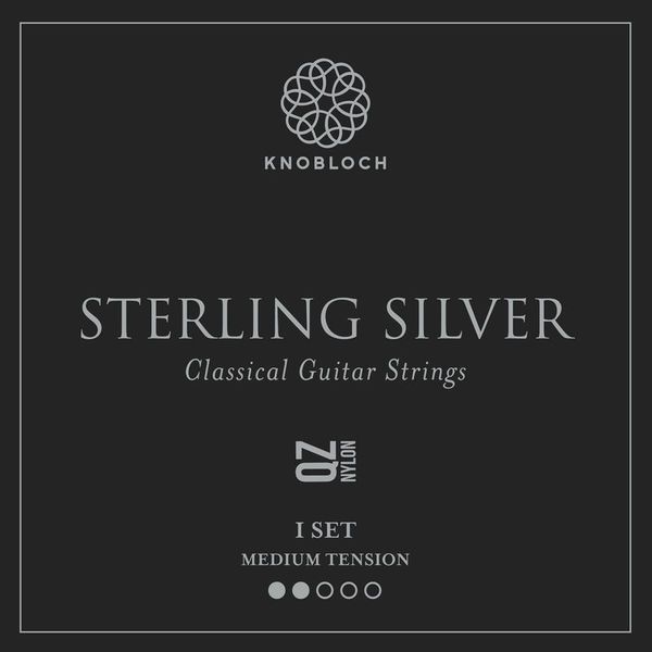Knobloch Strings Pure Sterling Silver Nylon 300