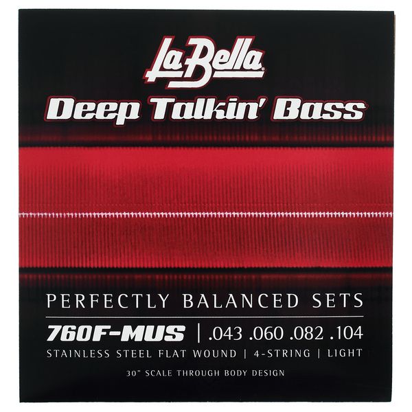 La Bella 760F-MUS Deep Talkin Bass
