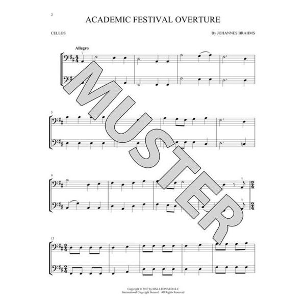 Hal Leonard Classical Themes Two Cellos