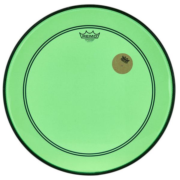 Remo 20" P3 Colortone Batter Green