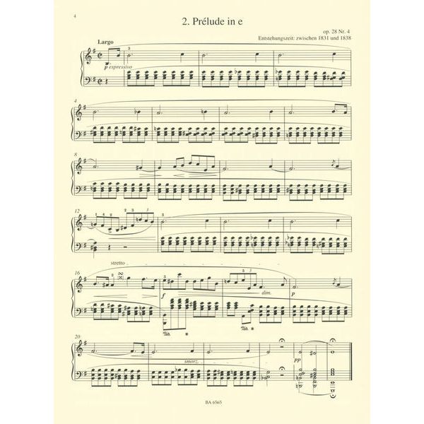 Bärenreiter Chopin Easy Piano Pieces