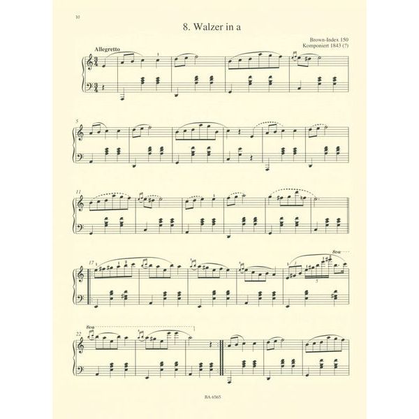 Bärenreiter Chopin Easy Piano Pieces