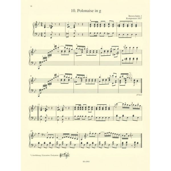 Bärenreiter Chopin Easy Piano Pieces