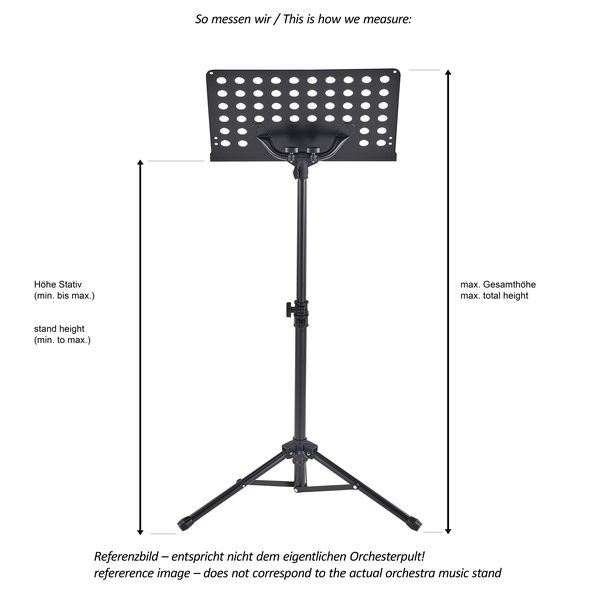 K&M 11920 Orchestra Black