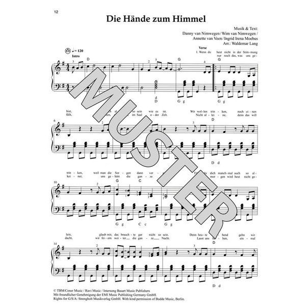 Holzschuh Verlag Deutsche Party-Hits