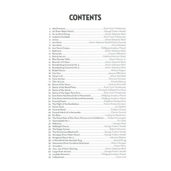 Hal Leonard 101 Classical Themes Alto Sax