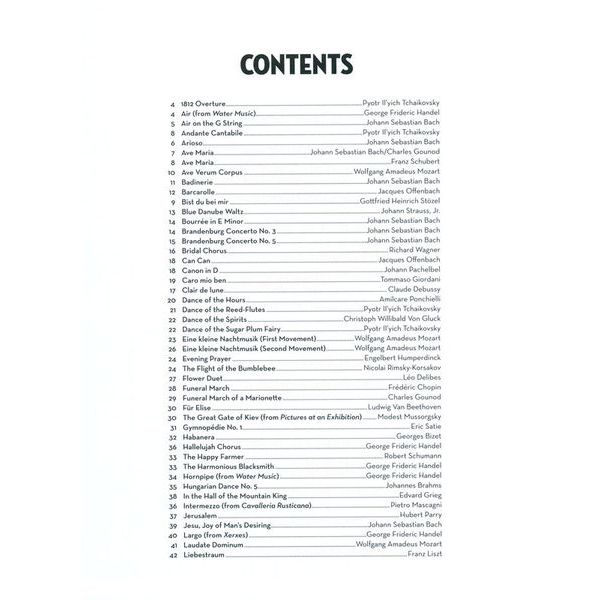 Hal Leonard 101 Classical Themes Violin
