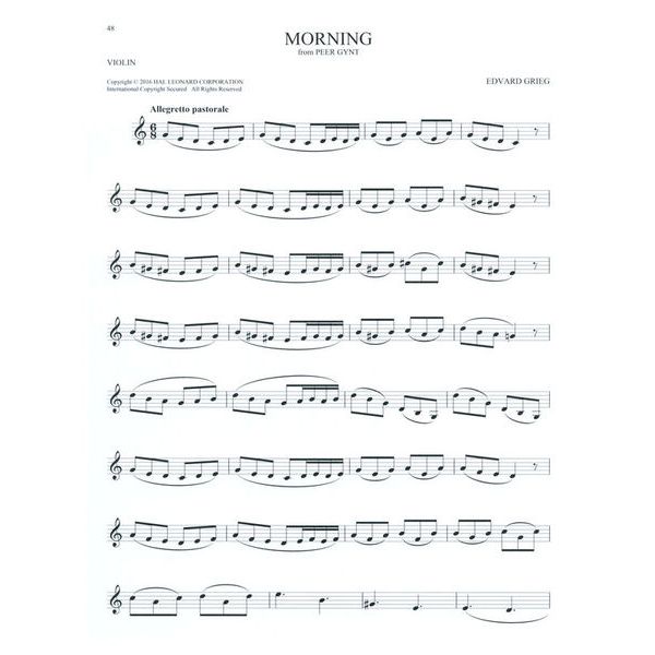 Hal Leonard 101 Classical Themes Violin