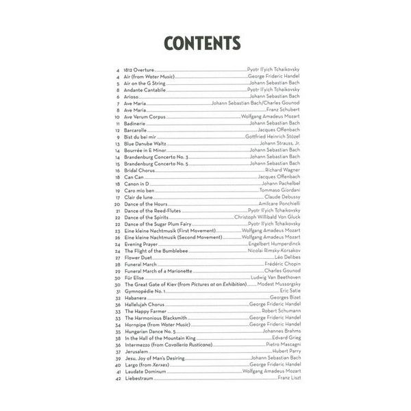 Hal Leonard 101 Classical Themes Tenorsax.