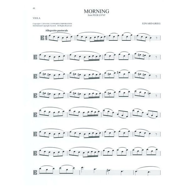 Hal Leonard 101 Classical Themes Viola