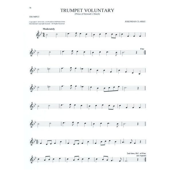Hal Leonard 101 Classical Themes Trumpet