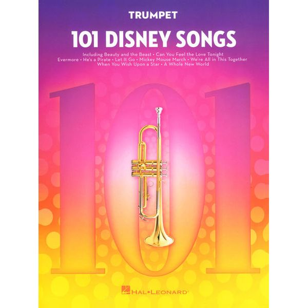 Hal Leonard 101 Disney Songs Trumpet