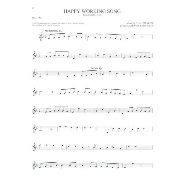 Hal Leonard 101 Disney Songs Trumpet