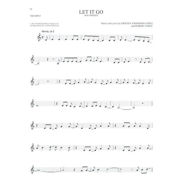 Hal Leonard 101 Disney Songs Trumpet