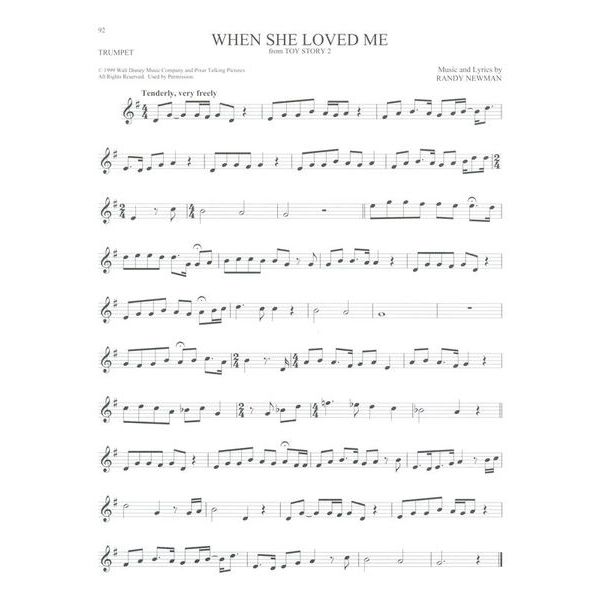 Hal Leonard 101 Disney Songs Trumpet