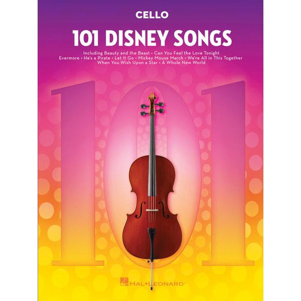 Hal Leonard 101 Disney Songs: Cello