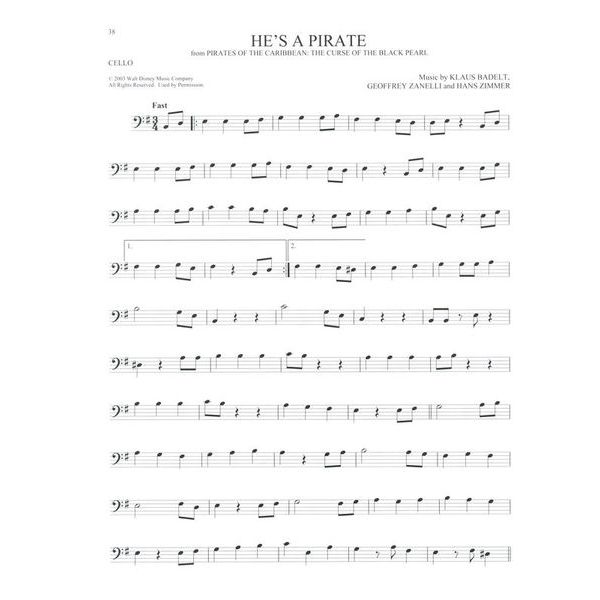 Hal Leonard 101 Disney Songs: Cello