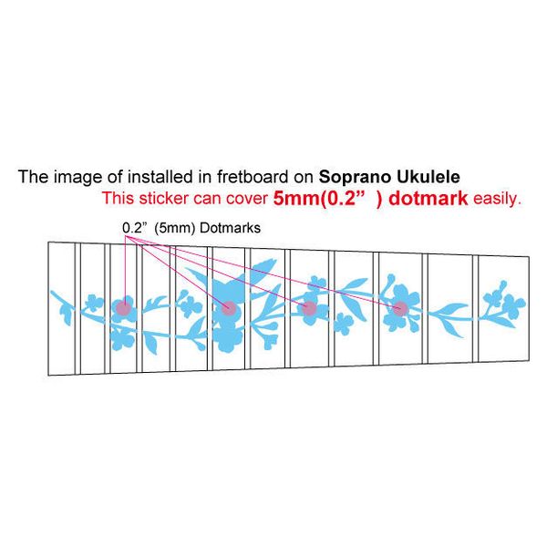 Jockomo Fret Mark Tree of Life