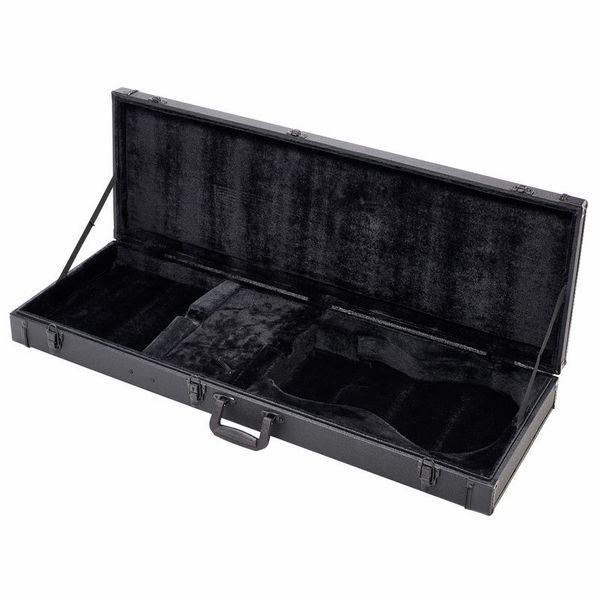 Uimoso 43.11 Inch Electric Guitar Hard Case With Lock, Handle & Keys - Black