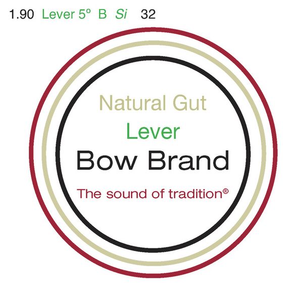 Bow Brand NG 5th B Gut Harp String No.32