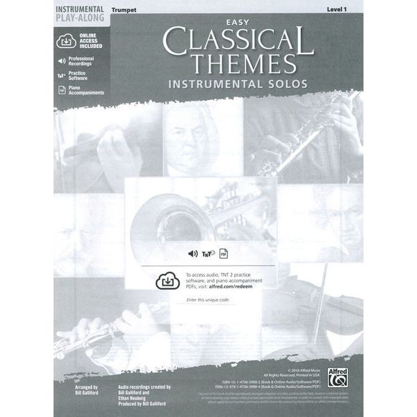 Alfred Music Publishing Easy Classical Themes Trumpet