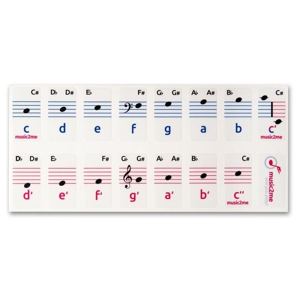 music2me Piano Sticker