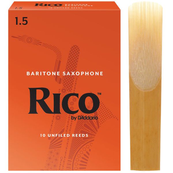 DAddario Woodwinds Rico Baritone Saxophone 1.5
