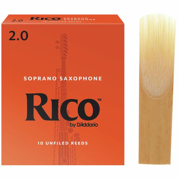 DAddario Woodwinds Rico Soprano Saxophone 2.0