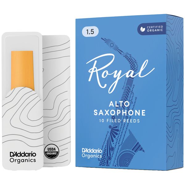 DAddario Woodwinds Royal Alto Saxophone 1.5