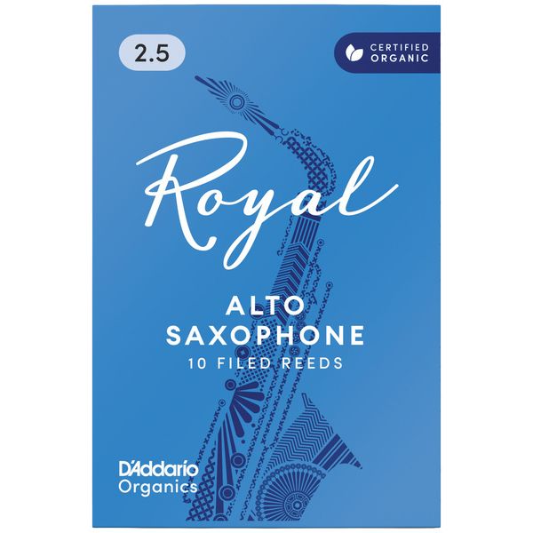 DAddario Woodwinds Royal Alto Saxophone 2.5