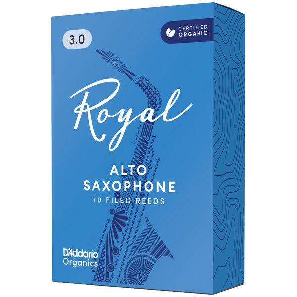 DAddario Woodwinds Royal Alto Saxophone 3.0